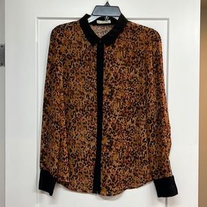 Leopard blouse